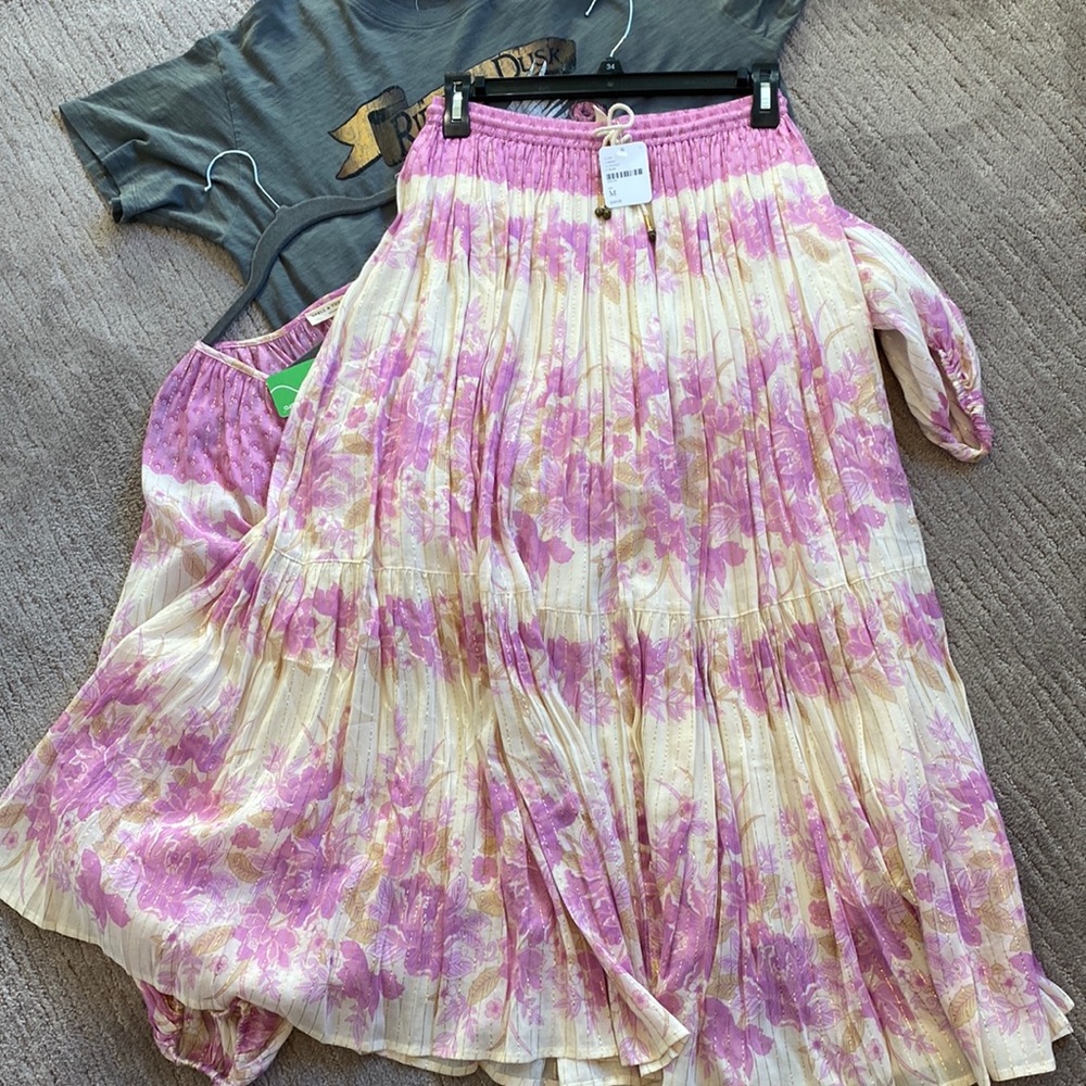 NWT Spell Coco Lei Maxi Skirt Medium